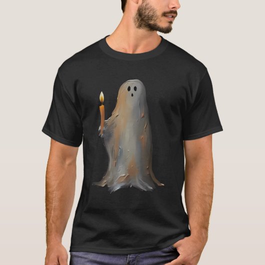 幽霊プリント Tシャツ (正面)