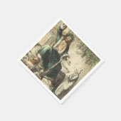 幽霊プレゼント スタンダードカクテルナプキン (角)