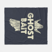 幽霊ベイト超常現象調査員 フリースブランケット (正面(横))