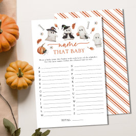 幽霊ベビーシャワーゲーム