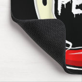 幽霊ペッパーおもしろいスパイシー熱ハロウィーン幽霊ペッパー マウスパッド (コーナー)