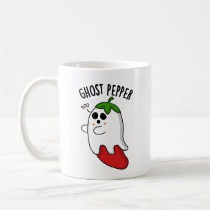 幽霊ペッパーおもしろいチリプン コーヒーマグカップ