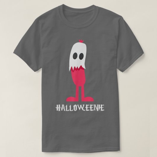 幽霊ホットドッグハロウィニー衣装フードギフトクラス Tシャツ (デザイン正面)