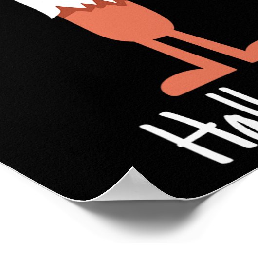 幽霊ホットドッグ半袖の衣装おもしろい食品ハロー ポスター (角)