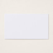 幽霊ホワイトプロファイルカード (正面)