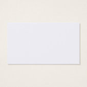 幽霊ホワイトプロファイルカード (裏面)