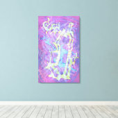 幽霊ボーン キャンバスプリント (インサイチュ (ウッドフロア))