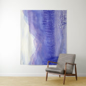 幽霊マウンテンズバレーウォーターカラーランドスケープ タペストリー (インサイチュ)