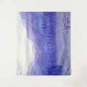 幽霊マウンテンズバレーウォーターカラーランドスケープ タペストリー (正面)