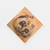 幽霊マッシュルーム紙ナプキンス スタンダードランチョンナプキン (角)