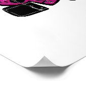 幽霊マ不気味マレトロハロウィーンヴィンテージデザイン ポスター (角)