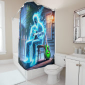 幽霊ミュージシャン シャワーカーテン (インサイチュ)