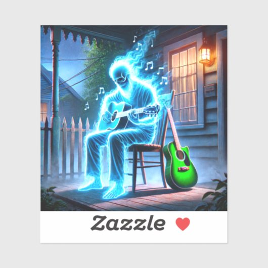 幽霊ミュージシャン シール (シート)