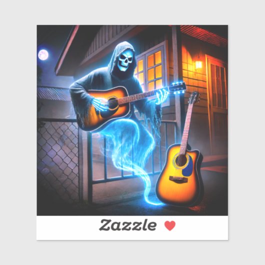 幽霊ミュージシャン シール (シート)