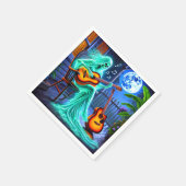 幽霊ミュージシャン スタンダードカクテルナプキン (角)