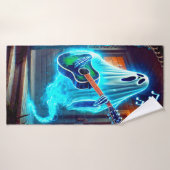 幽霊ミュージシャン バスタオル (バスタオル)