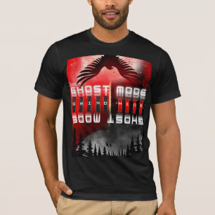 幽霊モード 黙って砕く Tシャツ