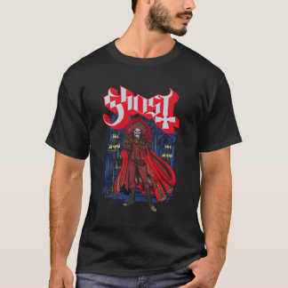 幽霊ユーロ"赤死 Tシャツ