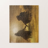 幽霊ライダーズカウボーイカントリーウェスタン ジグソーパズル (縦)