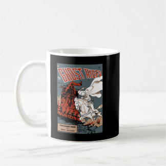 幽霊ライダー漫画カバクラシックーTシャツ コーヒーマグカップ