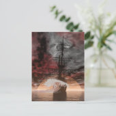 幽霊ライダー ポストカード (スタンド正面)