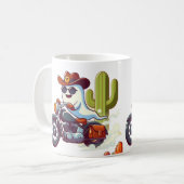 「幽霊ライダー・マグ – スタイルのハイウェイの開催」 コーヒーマグカップ (正面左)