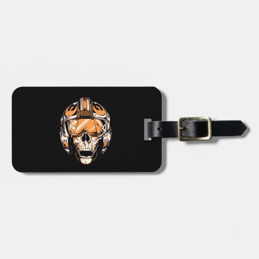 幽霊ライダー ラゲッジタグ (正面横)