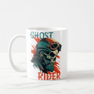 幽霊ライダーTシャツ コーヒーマグカップ
