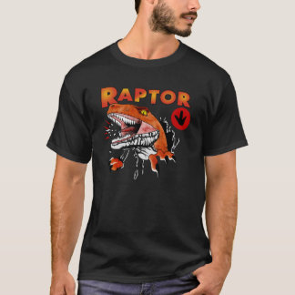 幽霊ワールドラプターエッセンシャル Tシャツ