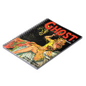 幽霊ヴィンテージホラー漫画レディーイエロー ノートブック (左側)