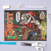 幽霊ヴィンテージホラー漫画魔女の呼び出しの切り離し 薄葉紙 (クラフト)