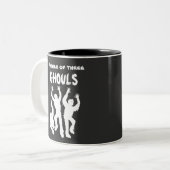 幽霊三兄弟の母 ハロウィン おもしろ マグカップ (正面左)