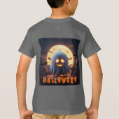 幽霊不気味こうもり Tシャツ (裏面)