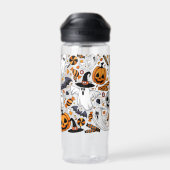 幽霊不気味と不気味なかわいいモンスター ウォーターボトル (背面)