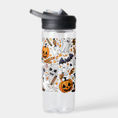 幽霊不気味と不気味なかわいいモンスター ウォーターボトル (右面)