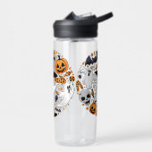 幽霊不気味と不気味なかわいいモンスター ウォーターボトル (左面)