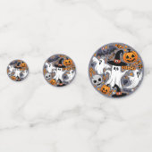 幽霊不気味と不気味なかわいいモンスター コンフェッティ (正面)