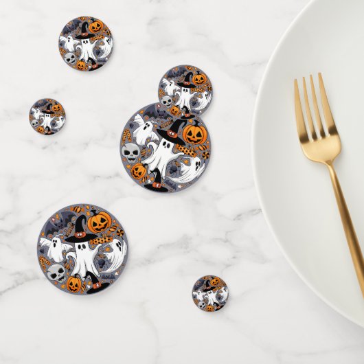 幽霊不気味と不気味なかわいいモンスター コンフェッティ (グループ)