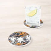 幽霊不気味と不気味なかわいいモンスター コースター (側面)