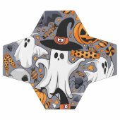 幽霊不気味と不気味なかわいいモンスター サッカーボール (フラット)