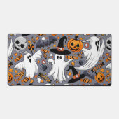 幽霊不気味と不気味なかわいいモンスター デスクマット (正面)