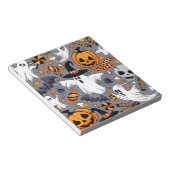 幽霊不気味と不気味なかわいいモンスター ノートパッド (アングル)