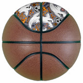 幽霊不気味と不気味なかわいいモンスター バスケットボール (右)