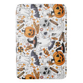 幽霊不気味と不気味なかわいいモンスター バスマット (正面縦)