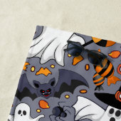 幽霊不気味と不気味なかわいいモンスター ビーチタオル (インサイチュ)