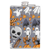 幽霊不気味と不気味なかわいいモンスター フラスク (裏面)