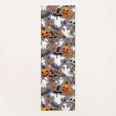 幽霊不気味と不気味なかわいいモンスター ヨガマット (正面)