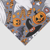 幽霊不気味と不気味なかわいいモンスター 薄葉紙 (詳細)