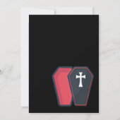 幽霊不気味のある夜 – ハロウィーン招待状 招待状 (裏面)