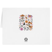 幽霊不気味カウボーイキュートハロウィーンブーウェスタンレー (裏面横)